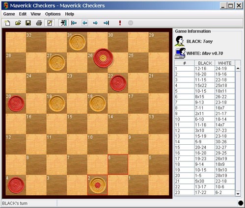 Checkers, Software